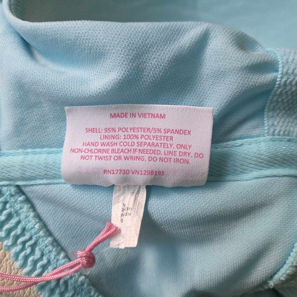 Stoney Clover Lane Puckered Bandeau Bikini Top - Picture 12 of 12